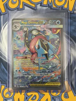 Pokemon TCG - Mega Greninja Ex 116/086 - Chaos Rising - Image 1