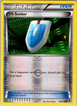 VS Seeker 109/119 Uncommon Phantom Forces Pokemon Reverse Holo NM-LP - Image 1