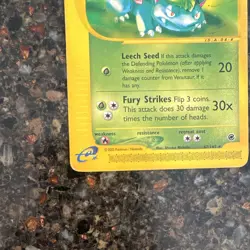 The Pokemon Company Pokemon TCG Venusaur 67/165 Expedition Base Set Rare EN 2002 - Image 3