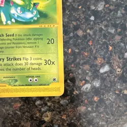 The Pokemon Company Pokemon TCG Venusaur 67/165 Expedition Base Set Rare EN 2002 - Image 4