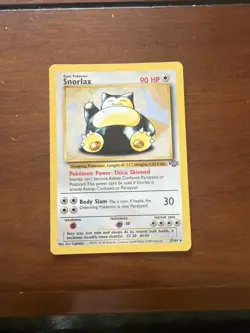 Pokemon Jungle Unlimited Snorlax 27/64 Non Holo - Vintage WOTC - Image 1