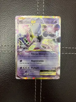 Pokemon TCG - Mewtwo EX - 52/108 - Evolutions - MP Ultra Rare (2016) - Image 1