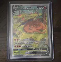 Pokemon TCG Charizard V SWSH260 Sword & Shield Promo Holo EN 2020 220 HP - Image 1