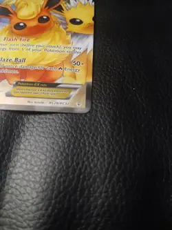 Pokemon TCG Flareon EX RC28/RC32 Generations Radiant Collection VERY CLEAN - Image 5