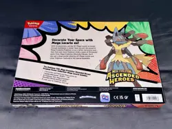 Pokemon Lucario Mega Evolution Ascended Heroes Poster Collection Box [IN HAND] - Image 2