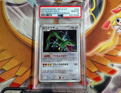 Pokemon 2008 DPBP Cry From Mysterious Rayquaza #442 Unlimited Holo PSA 10 GEM MT - Image 1