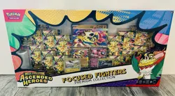 Set of Two Pokemon Ascended Heroes Focused Fighters Premium Collection 28 Packs - Image 2