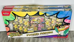 Set of Two Pokemon Ascended Heroes Focused Fighters Premium Collection 28 Packs - Image 4