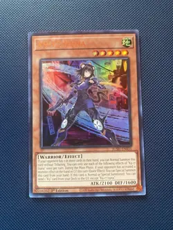 K9-17 Izuna JUSH-EN031 1st Edition Ultra Rare Yu-Gi-Oh Justice Hunters NM - Image 1