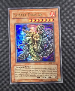 Konami Yu-Gi-Oh! TCG Yamata Dragon LOD-067 Ultra Rare Foil 1st Edition - Image 1