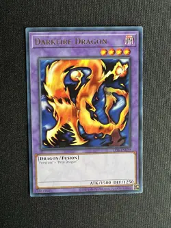 Darkfire Dragon - LOB-EN019 - 25th Anniversary Rare NM Yugioh - Image 1