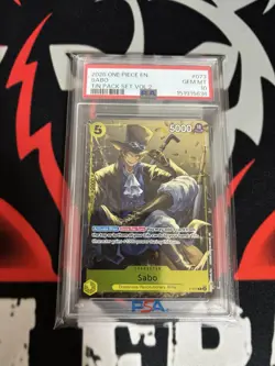 Sabo Tin Pack Set Vol. 2 P-073 One Piece Card Promo English - PSA 10 - Image 1