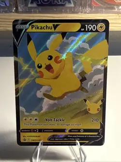 Pikachu V SWSH143 SWSH: Sword & Shield Promo Cards Holo - Image 1