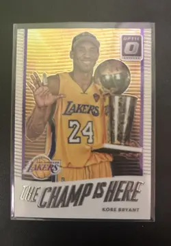 2017-18 Panini Donruss Optic - The Champ Is Here Kobe Bryant #6 - Image 1