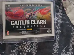 Caitlin Clark 2025 Panini Chronicled State Of The Art WNBA Card-#89 Fever - Image 2
