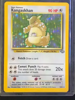 Kangaskhan Holographic Jungle 5/64 Rare - LP - Image 1