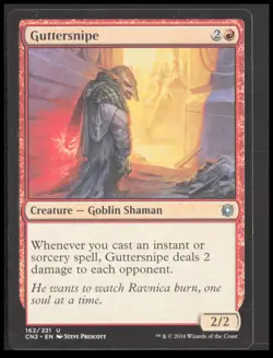 MTG Guttersnipe 162 Uncommon Conspiracy: Take the Crown Card CB-1-3-A-37 - Image 1