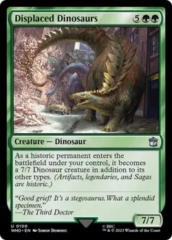 MTG | Displaced Dinosaurs | Uncommon | (NM) | WHO #100 - Image 1