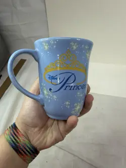 Disney Store Princess Cinderella Blue Coffee Tea Tall Mug Cup Castle Exclusive - Image 4