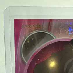 2026 Topps Chrome Disney Pink Mini Diamond Foil Refractor #63 JOHN SILVER /250 - Image 3