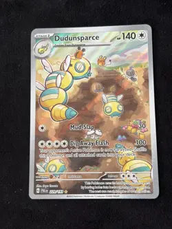 Dudunsparce IR 229/193 Pokemon Paldea Evolved Full Art Illustration Rare NM SIR - Image 1