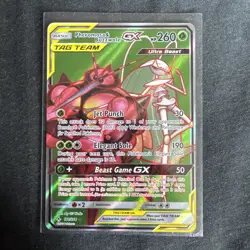 Pheromosa & Buzzwole GX (191) (Full Art) Ultra Rare SM - Unbroken Bonds SM10 Gra - Image 1