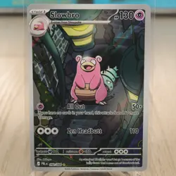 Pokemon Slowbro 090/084 - Pitch Black - Illustration Rare Holo Full Art - Image 1