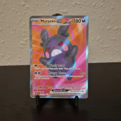 Near Mint Morpeko ex 102/084 Me05: Pitch Black Full Art Holo - Image 1