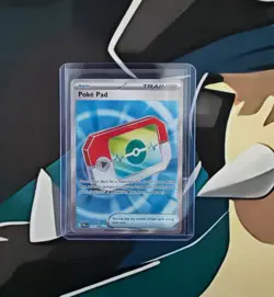 Pokemon TCG Poke Pad Card Full Art 113/108 Rare - Image 1