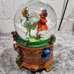 Disney Store Musical Snow Globe Sleeping Beauty The Art Of Aurora 2014 Sold Out - Image 1