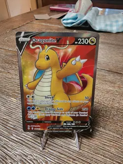 Dragonite V (Full Art) 191/203 SWSH07: Evolving Skies Holo - Image 1