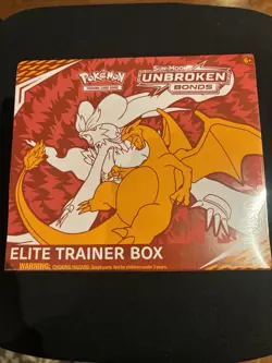 2019 POKEMON TCG SUN & MOON UNBROKEN BONDS ELITE TRAINER BOX ETB FACTORY SEALED - Image 1
