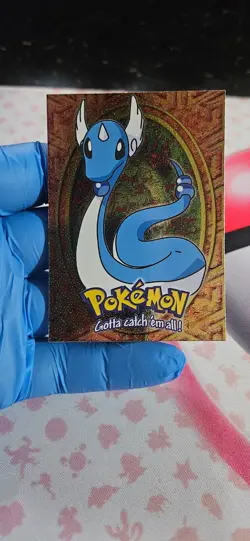 Pokemon Topps Movie card HOLO /Black label/ E11 of 12 "Dragonaire" - Image 1