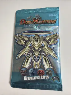 2004 Dual Masters TCG DM-01 Base Set 10 Card Booster Pack Factory Sealed New - Image 1