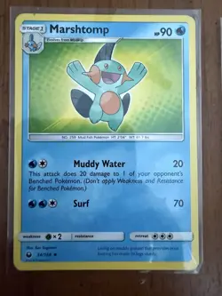 Pokemon TCG Celestial Storm 3-Card Lot Mudkip Marshtomp Swampert 33-35/168 - Image 3