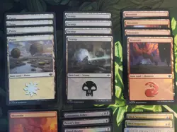 MTG (Lot of 55) Outlaws of Thunder Junction Foil Lands, Creatures, Plus More - Image 2