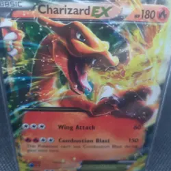 Charizard EX 12/106 Holo EX Rare Flashfire Pokemon TCG Card Near Mint 2014 - Image 2