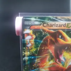 Charizard EX 12/106 Holo EX Rare Flashfire Pokemon TCG Card Near Mint 2014 - Image 3