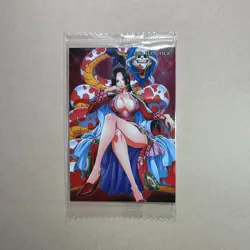Boa Hancock - No.10 R - SEALED One Piece Wafer Card Bandai Japan B451 LL - Image 1