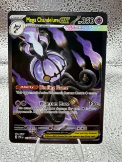 Pokemon TCG Lot (5 Cards) Mega Chandelure ex SIR / FA, Gwynn Full Art, Etc - Image 1