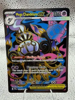 Pokemon TCG Lot (5 Cards) Mega Chandelure ex SIR / FA, Gwynn Full Art, Etc - Image 2