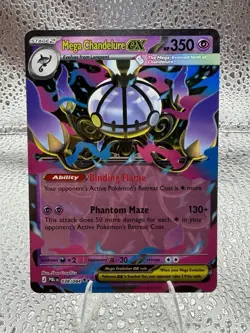 Pokemon TCG Lot (5 Cards) Mega Chandelure ex SIR / FA, Gwynn Full Art, Etc - Image 3