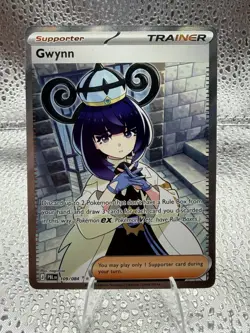 Pokemon TCG Lot (5 Cards) Mega Chandelure ex SIR / FA, Gwynn Full Art, Etc - Image 4