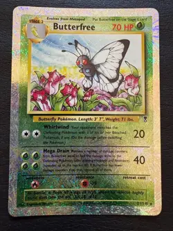 Pokemon Butterfree 21/110 Reverse Holo Vintage Card NM - Image 1