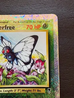 Pokemon Butterfree 21/110 Reverse Holo Vintage Card NM - Image 3