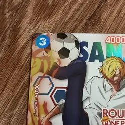 One Piece Round 1 Collab SANJI OP15-047 ENGLISH Promo Card - Image 2