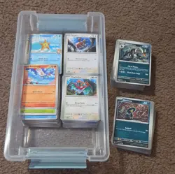 Pokemon TCG Bulk (Pre Mew Dri Asc Por Cri Scr twm etc. 700 pokemon cards bulk. - Image 1