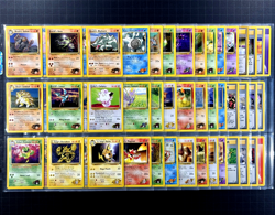 2000 Pokemon GYM HEROES Set NEAR COMPLETE Unlimited Edition NON HOLO Cards NM+ - Image 1