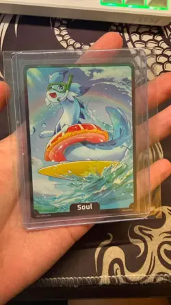 Palworld Official Card Game Chillet Soul PR ESOUL-003 Foil Promo - Image 1