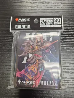 MtG Final Fantasy Zenos yae Galvus 80-Ct Standard Card Sleeves New US Seller - Image 1